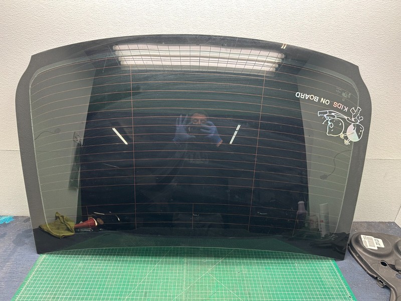 12-18 BMW F30 F80 Sedan REAR BACK GLASS OEM