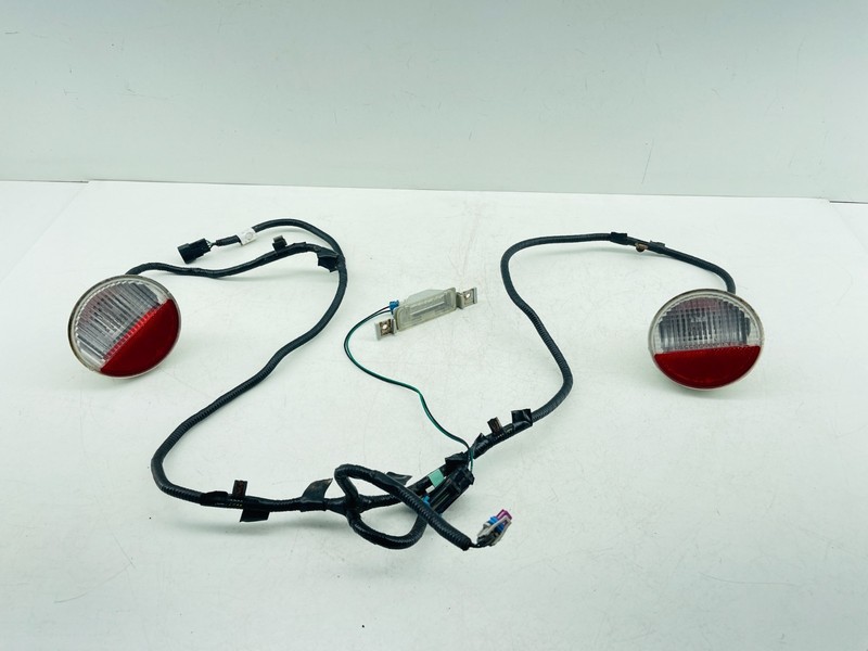 2006–2009 Pontiac Solstice Rear Tail Lights Pair bumper+ License Plate Lamp OEM