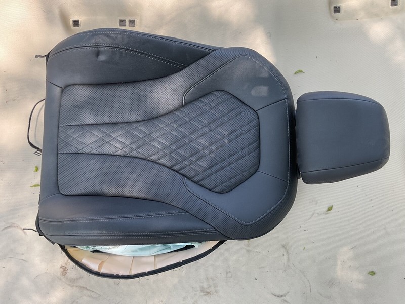 2021 - 2023 BMW 530I G30 FRONT LEFT SEAT UPPER COVER CUSHION OEM BLACK