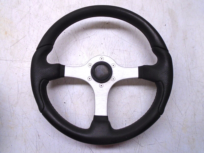 ZZ1 Marine Boat Steering Wheel 3 Spoke14"