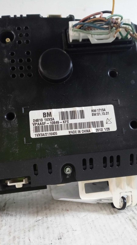 2012 Nissan Rogue Speedometer Gauge OEM Blue 108K Miles NJ25-17366-435389