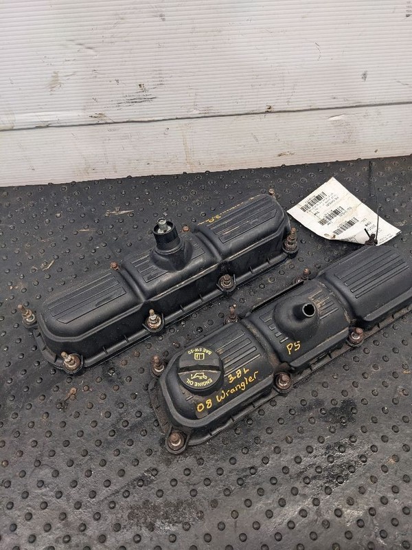 Jeep JK Wrangler 3.8L V6 Engine Valve Covers 2007 2008 2009 2010 2011 1193278