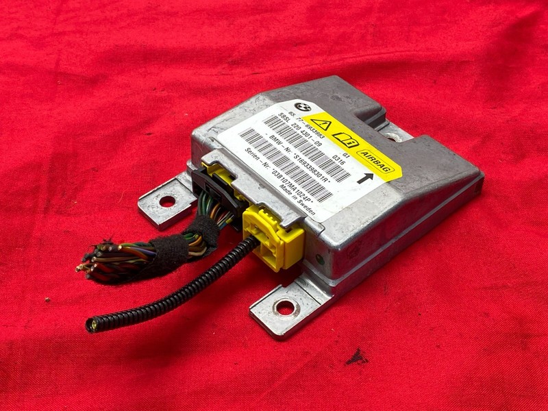 03-06 BMW E85 Z4 Convertible Left Driver Pillar Safety Sensor Control Module OEM