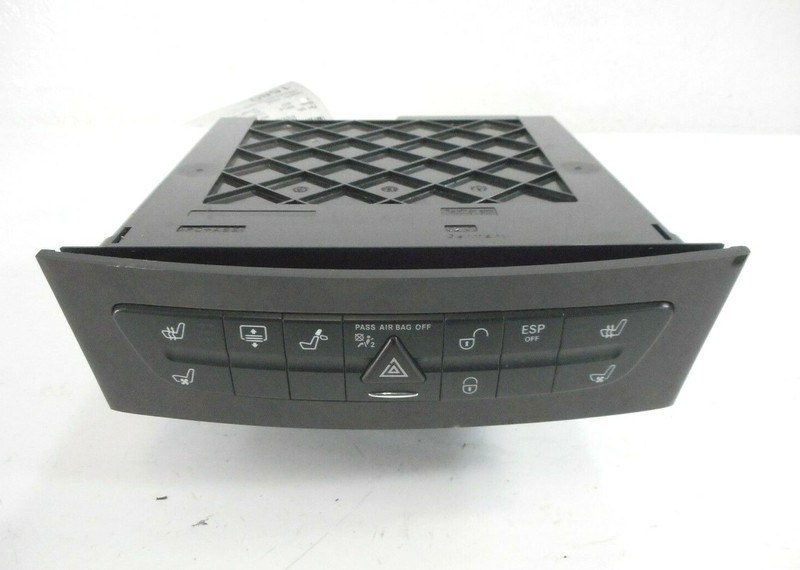 07 Mercedes-Benz CLS550 Hazard Heated Seat Control Switch CD Changer OEM