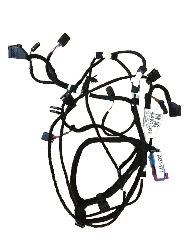 2007 2008 2009 AUDI Q7 4L - FRONT LEFT DOOR PANEL WIRING HARNESS