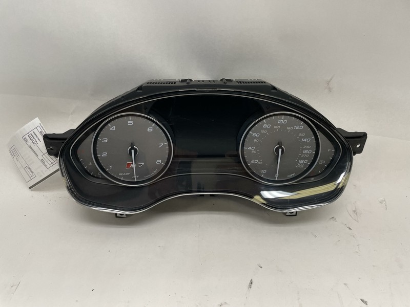 2016 AUDI S7 SPEEDOMETER CLUSTER 33K MILES WITHOUT ADAPTIVE CRUISE