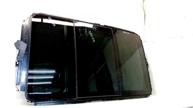07-15 AUDI 4L Q7 OVERHEAD PANORAMIC SUNROOF SUN ROOF GLASS FRAME RAIL OEM 080125