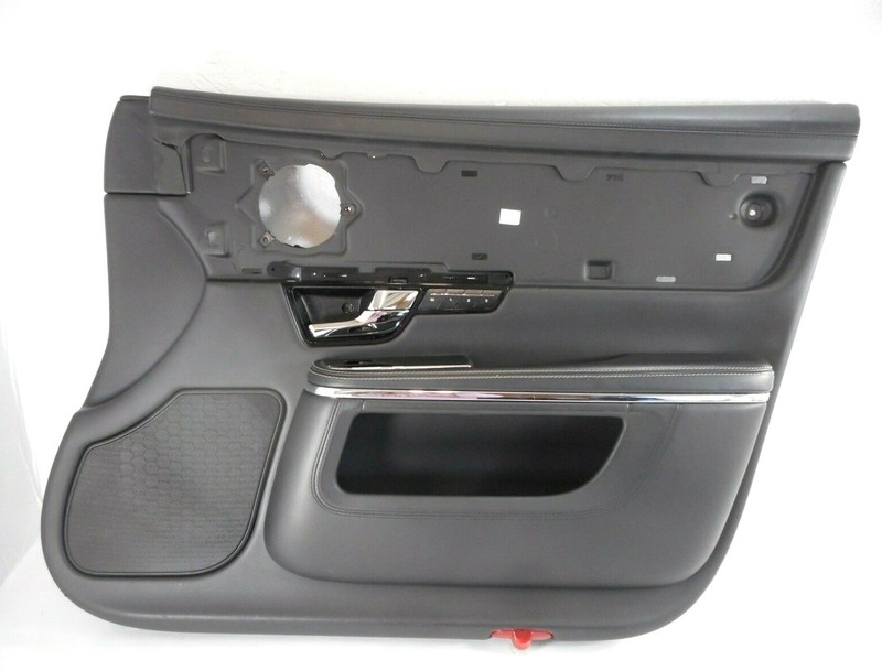 11 Jaguar XJL XJ Front Passenger Right Interior Door Trim Panel OEM Black