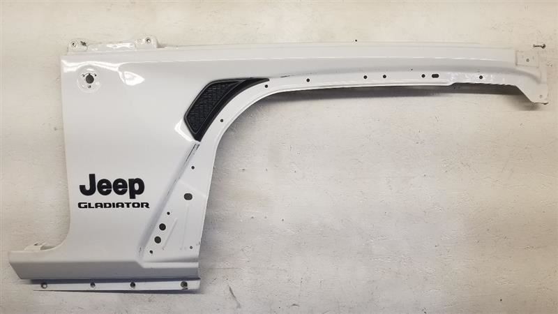 20-24 Jeep Gladiator Right Passenger Fender White (PW7) OEM 6ZC48TZZAA