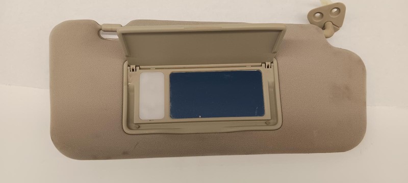 09-'14 NISSAN MURANO right passenger Sun visor tan OEM