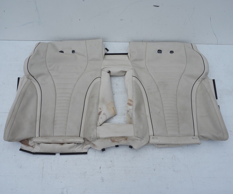 14 - 17 Mercedes S550 W222 Rear Seat Back Top Cushion Cover OEM