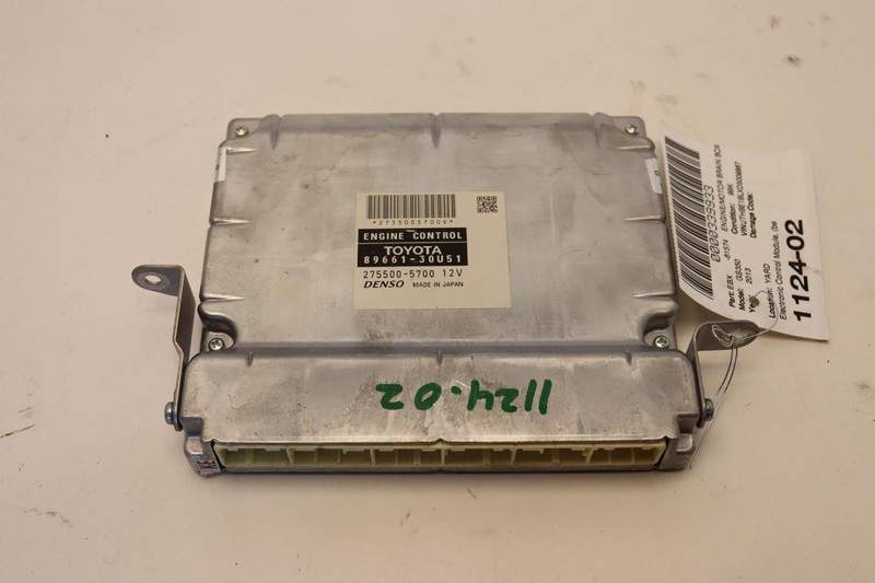 2013 LEXUS GS350 RWD ECM ENGINE COMPUTER CONTROL MODULE BRAIN OEM
