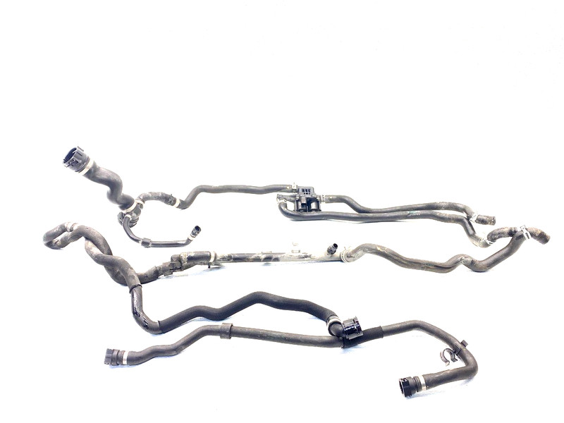 13-15 BMW 740I F01 F02 N55 RWD RADIATOR COOLANT HOSE PIPE LINE SET OEM A0.47
