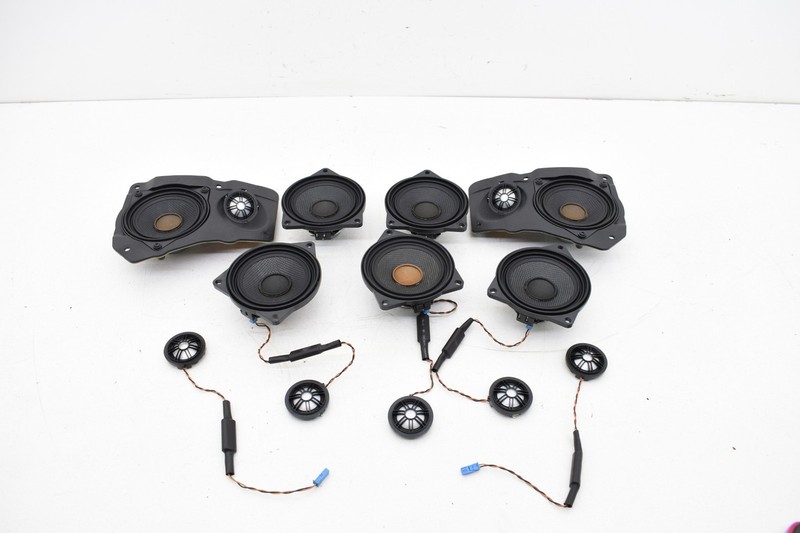 2011 BMW F01 750i Top HARMAN KARDON DSP Speakers Tweeters SET of 7 OEM KW71