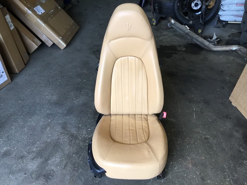 Maserati Coupe GT 2003 Front Right Passenger Upper Lower Seat Assembly 02-06 ;:Y