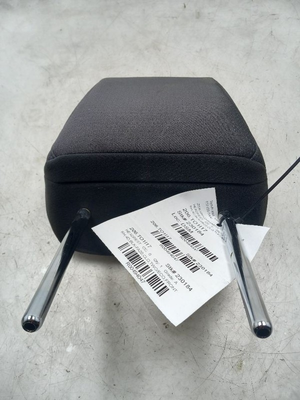 17 TOYOTA PRIUS TWO FRONT PASSENGER RIGHT HEADREST CLOTH BLK-FA20