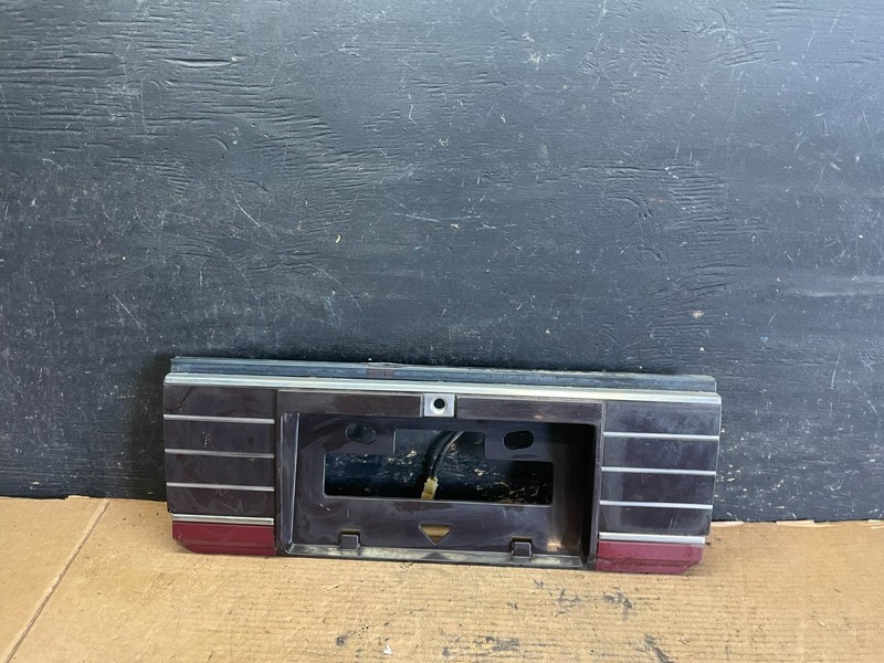 1985 to 1988 Mitsubishi Tredia Rear Trunk Plate Holder Trim Panel S1173 PS