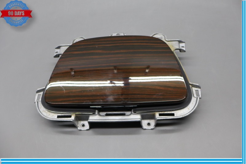 10-13 Jaguar XJ XJL X351 Front Left Side Seat Backplate Picnic Tray Brown Oem