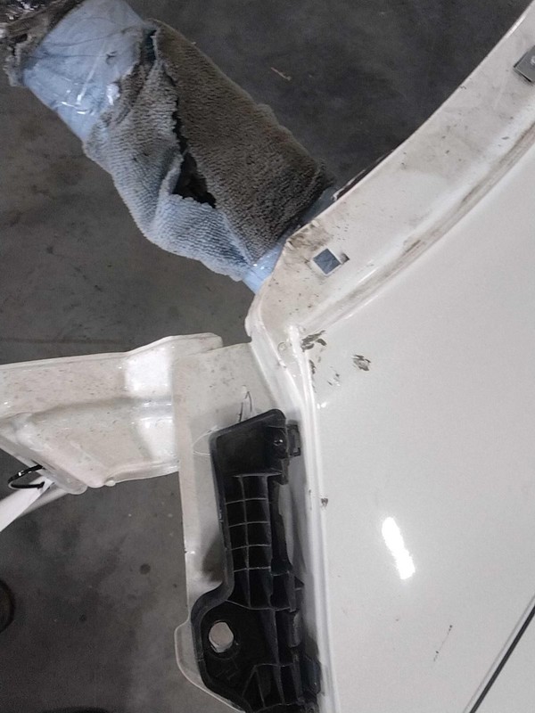 2013 KIA SORENTO Right Front Fender White OEM Used 508173 127K Miles