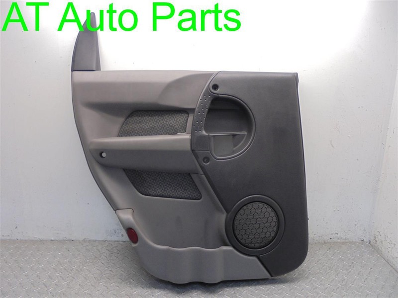 2005 PONTIAC AZTEK DRIVER REAR GREY DOOR TRIM PANEL