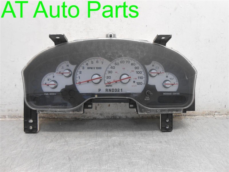 2002 MOUNTAINEER SPEEDOMETER CLUSTER ODOMETER W/MESSAGE CENTER OEM 257-04005