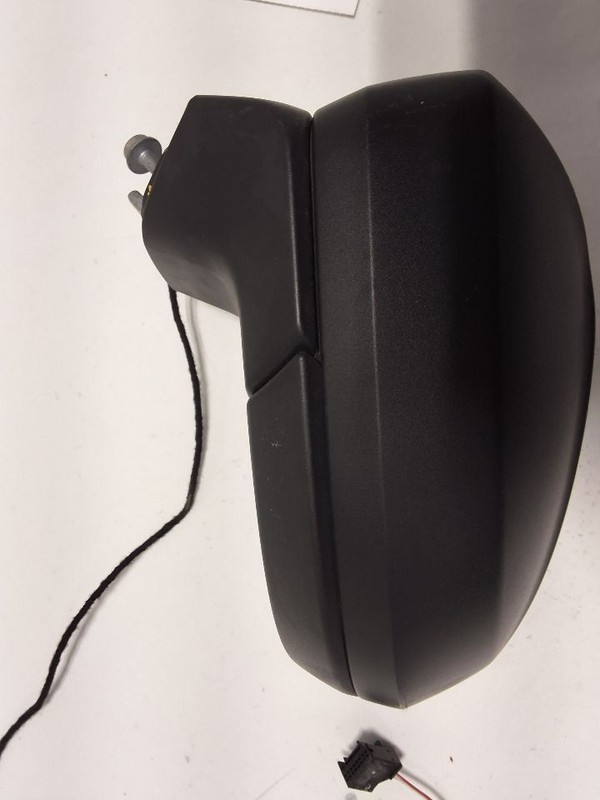 22-24 Volkswagen Taos Driver Left Side View Mirror Black Textured Non-heated