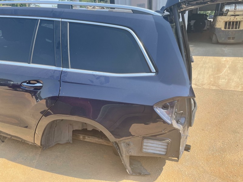 17-19 MERCEDES-BENZ GLS350 GLS450 GLS550 QUARTER PANEL SECTION CUT DRIVER LOCAL
