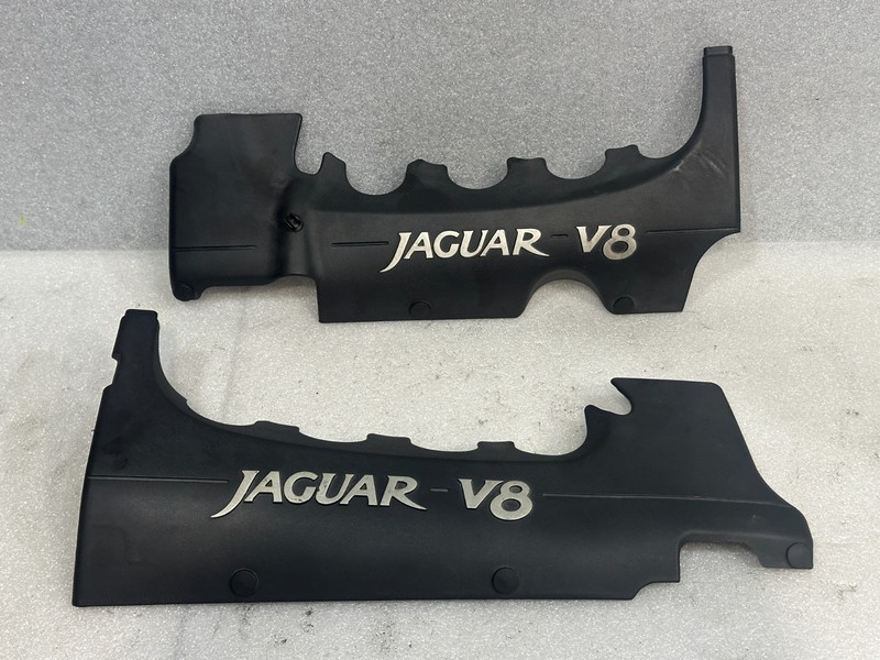 1997-2002 Jaguar XK8 X100 4.0L Pair of Left & Right Engine Appearance Covers OEM