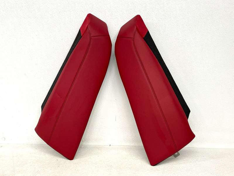 ⭐2019-2022 ACURA ILX REAR LEFT & RIGHT SEAT BOLSTER TRIM CUSHION RED OEM LOT2595