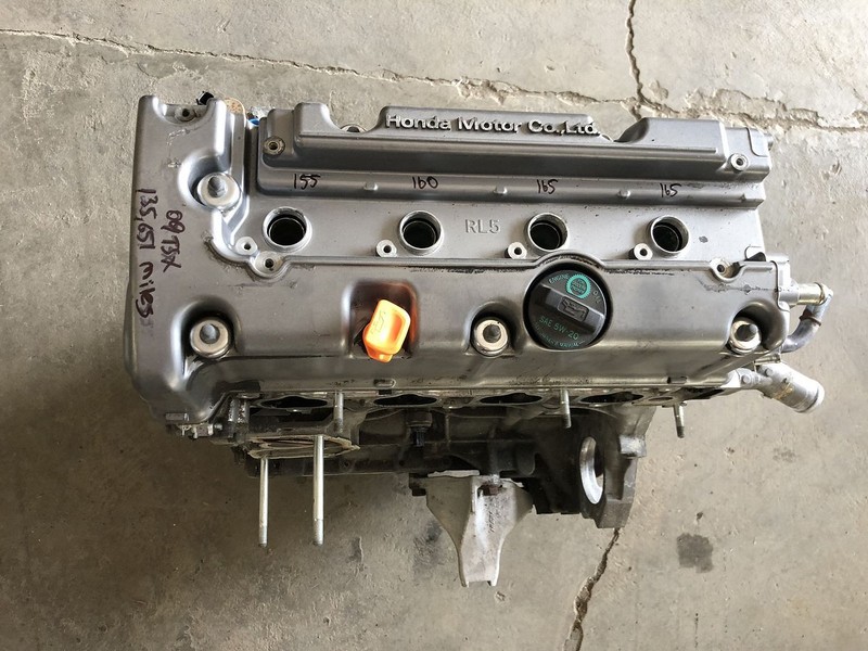 09-14 ACURA TSX 2.4L L4 DOHC 16V GASOLINE ENGINE MOTOR 135K MILES OEM #9