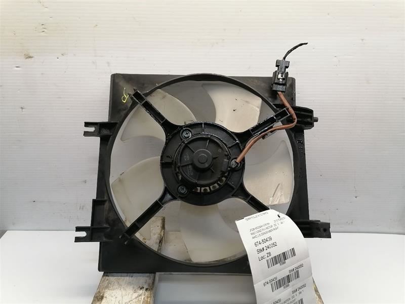 Radiator Fan Motor Fan Assembly Condenser Right Hand Fits 09-13 FORESTER 1299906