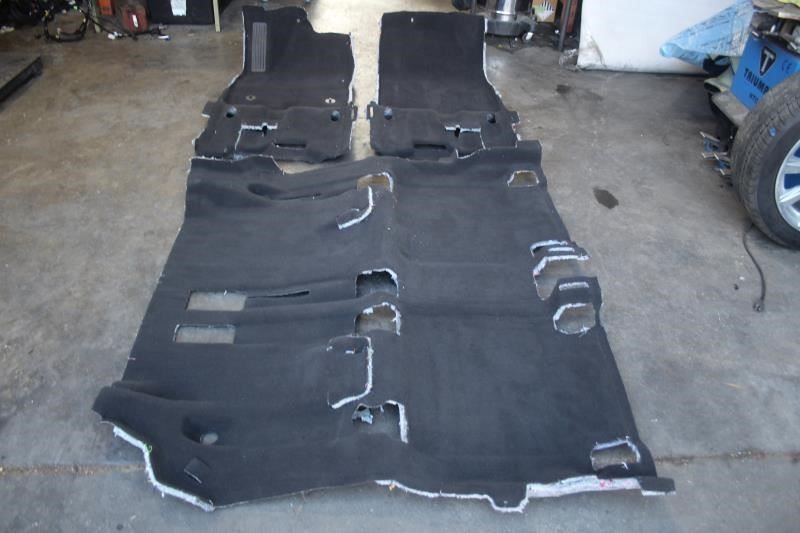 2017 2018 2019 2020 2021 2022 2023 CADILLAC XT5 CARPET RUG JET BLACK