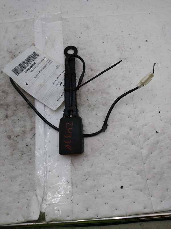 2010 INFINITI G37 OEM Black Seat Belt - Used, 286K Miles, Warranty Included