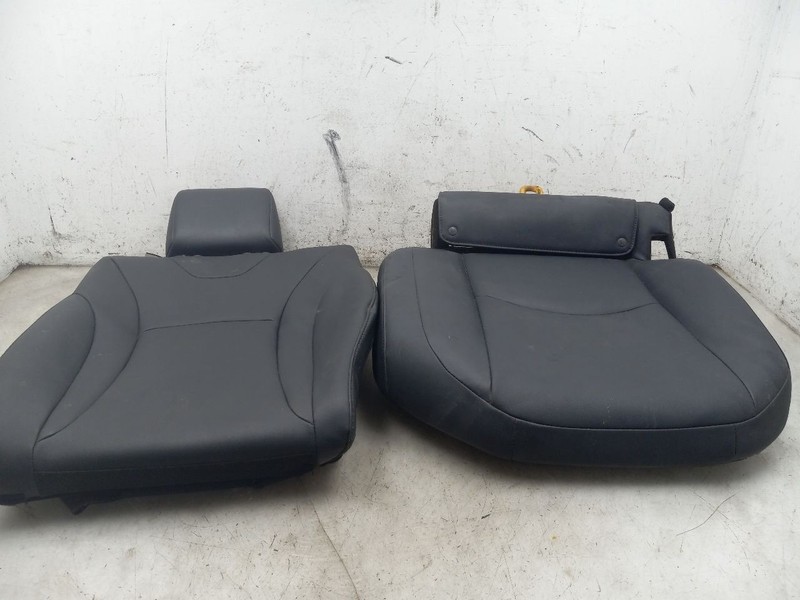 17 TOYOTA PRIUS PRIME REAR LEATHER BENCH SEAT LEATHER BLK-EA20
