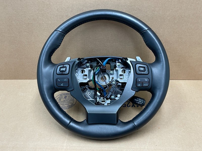 2021-2025 Lexus IS300 Steering Wheel Assembly W/Switches Shifters Black 1645 OEM