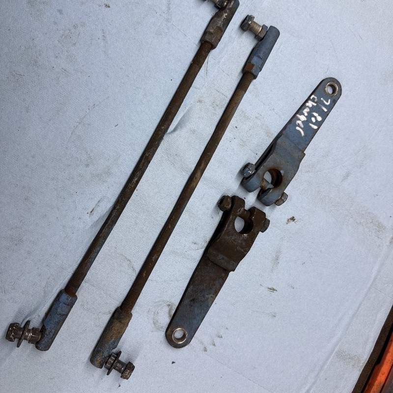 1971 Polaris Charger 488Vintage Snowmobile Steering Rod Ends And Arms