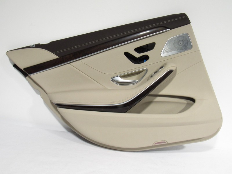 18-20 Mercedes S560 W222 2020 Rear Left Driver Door Panel Trim Cover :M