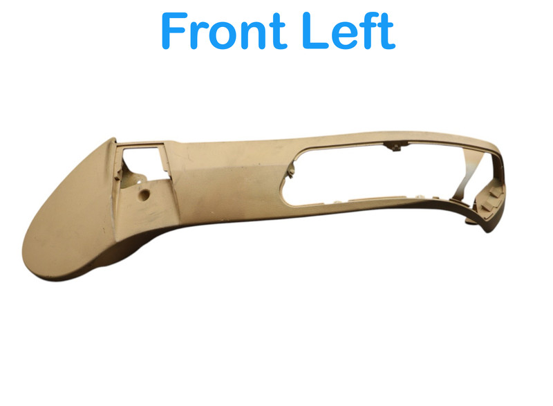 03-13 Maserati Quattroporte M139 Front Left Side Lower Seat Trim Cover Oem