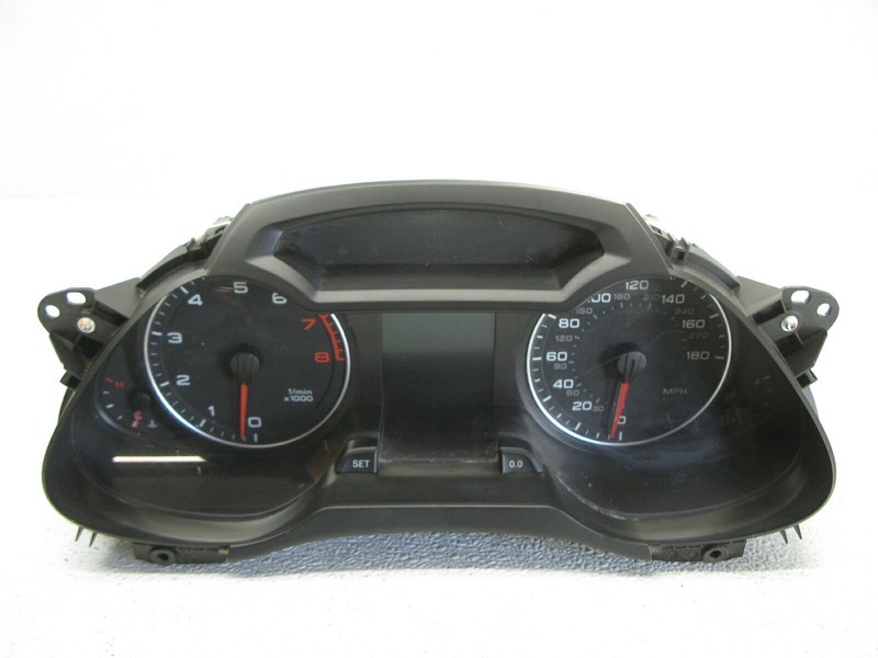 10-12 AUDI B8 A4 SEDAN WAGON QUATTRO SPEEDOMETER INSTRUMENT GAUGE CLUSTER 111621