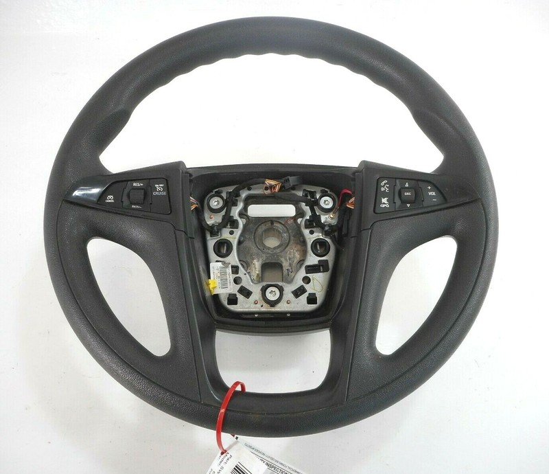 12 Chevrolet Equinox Driver Wheel W/ Cruise & Radio Controls OEM Black