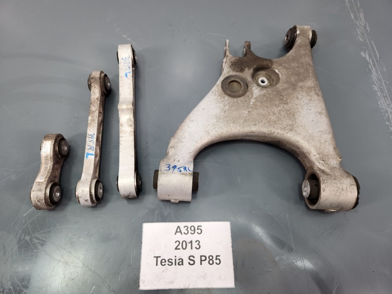 ✅ 12-20 OEM Tesla Model S Rear Left Driver Lower Upper Control Arm Toe Link SET