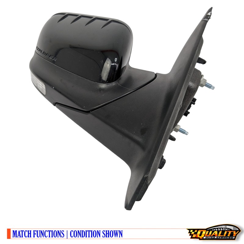 Passenger Side View Mirror Manual Folding 11-15 Explorer Heated W/O Blind