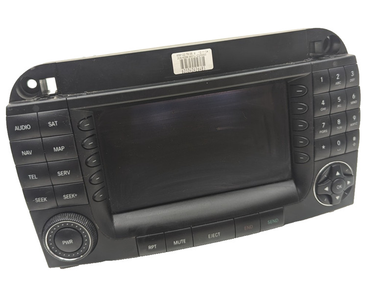 2006 MERCEDES S430 W220 Navigation Command Head Unit GPS CD 2208703489