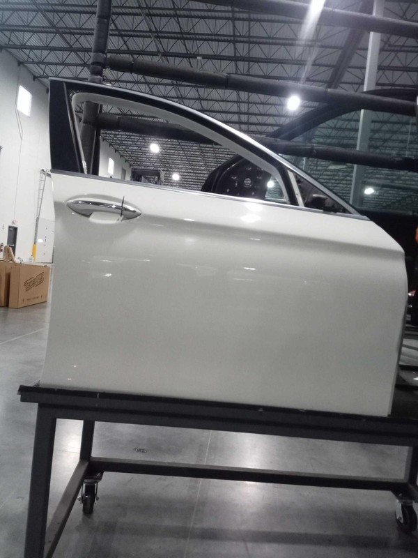 2015 BMW 528i Right Front Door White OEM Used 190K Miles PW PL PM