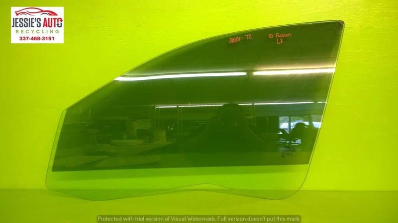 06-12 FUSION SPORT DRIVER LEFT FRONT WINDOW DOOR GLASS OEM 2051-72