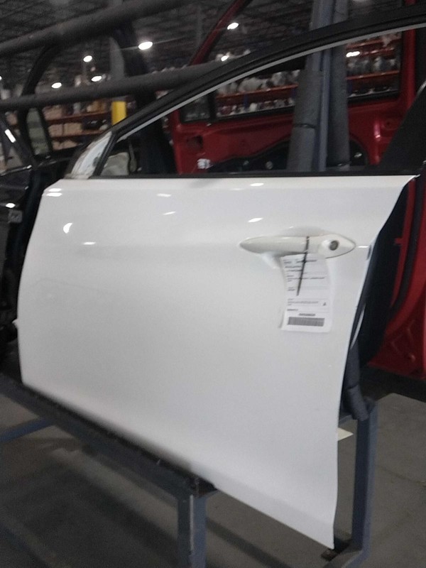 2013 Hyundai Elantra Left Front Door White Used 129k Miles OEM Part 69543