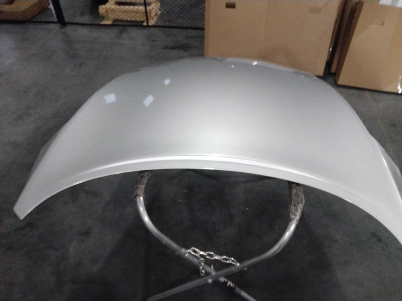 2015 Nissan Juke OEM Silver Hood Panel - Good Condition, No Rust, 4DR SUV