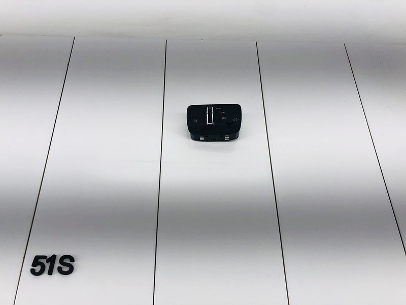 15-20 AUDI A3 QUATTRO LEFT DRIVER SIDE DASHBOARD PANEL HEADLIGHT SWITCH OEM