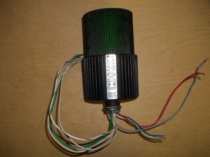 Federal Signal Model LSB Green Litestak *FREE SHIPPING*