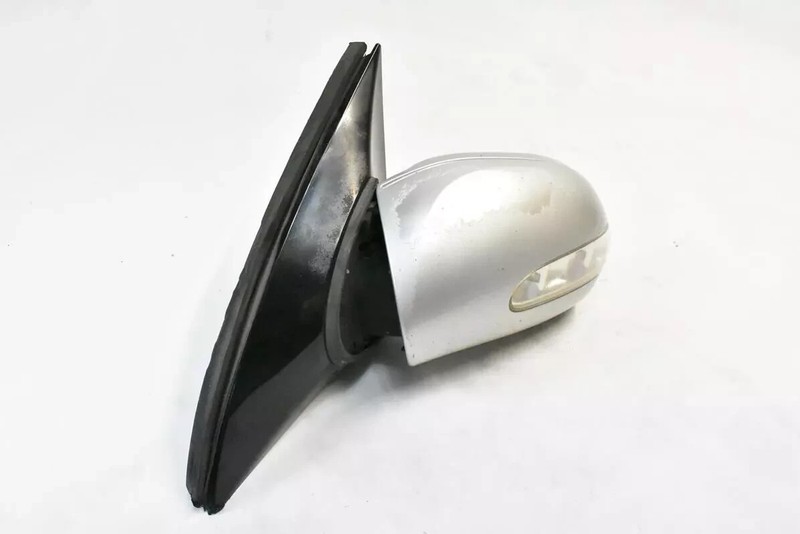 06-10 Mercedes W251 R500 R350 Front Left Side Rear View Door Mirror Silver OEM